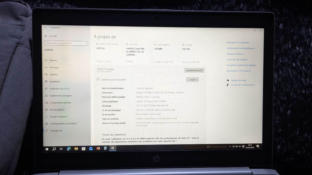 HP probook 450 g5 - photo 2