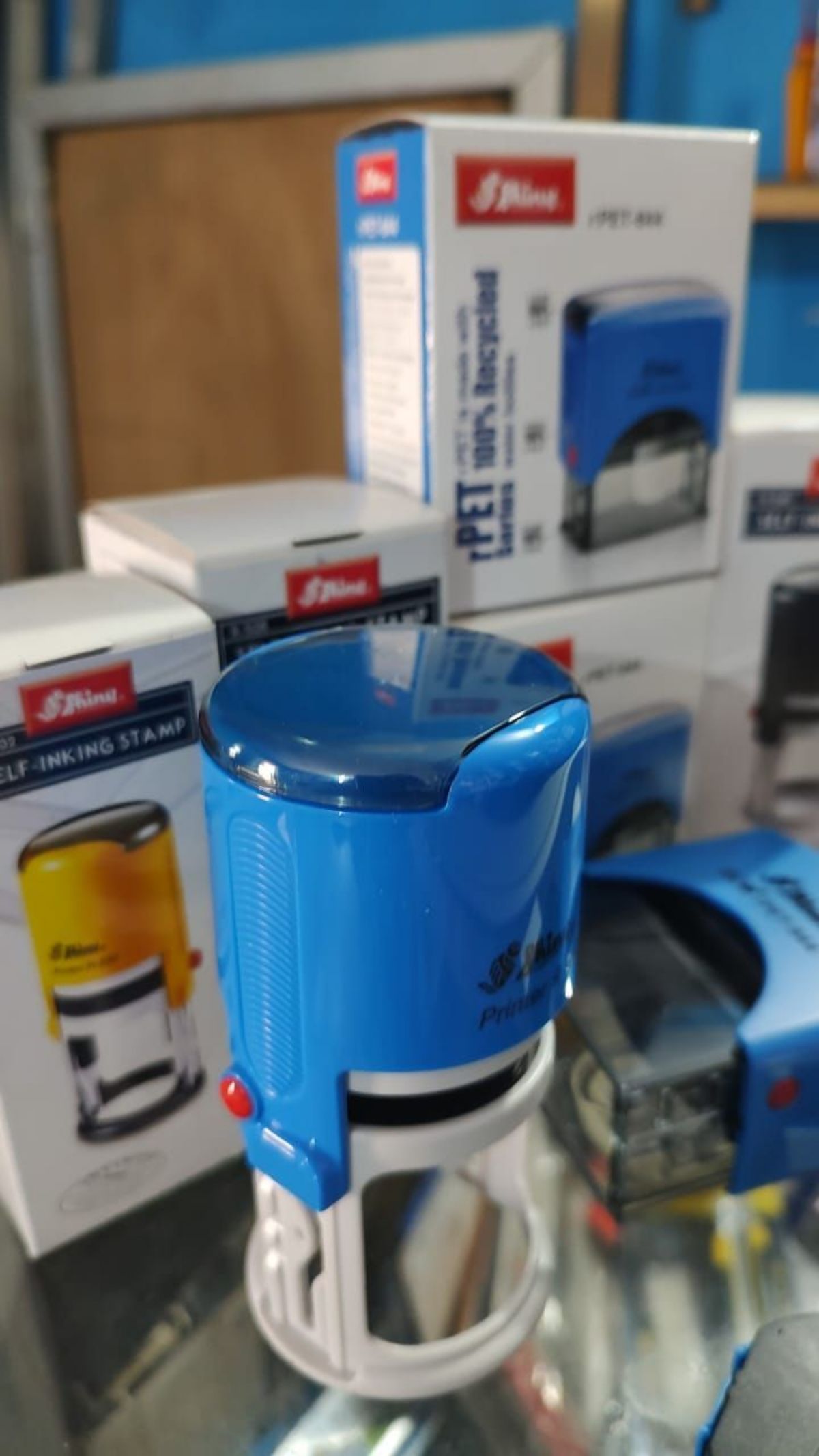 Tampon à boitier automatique