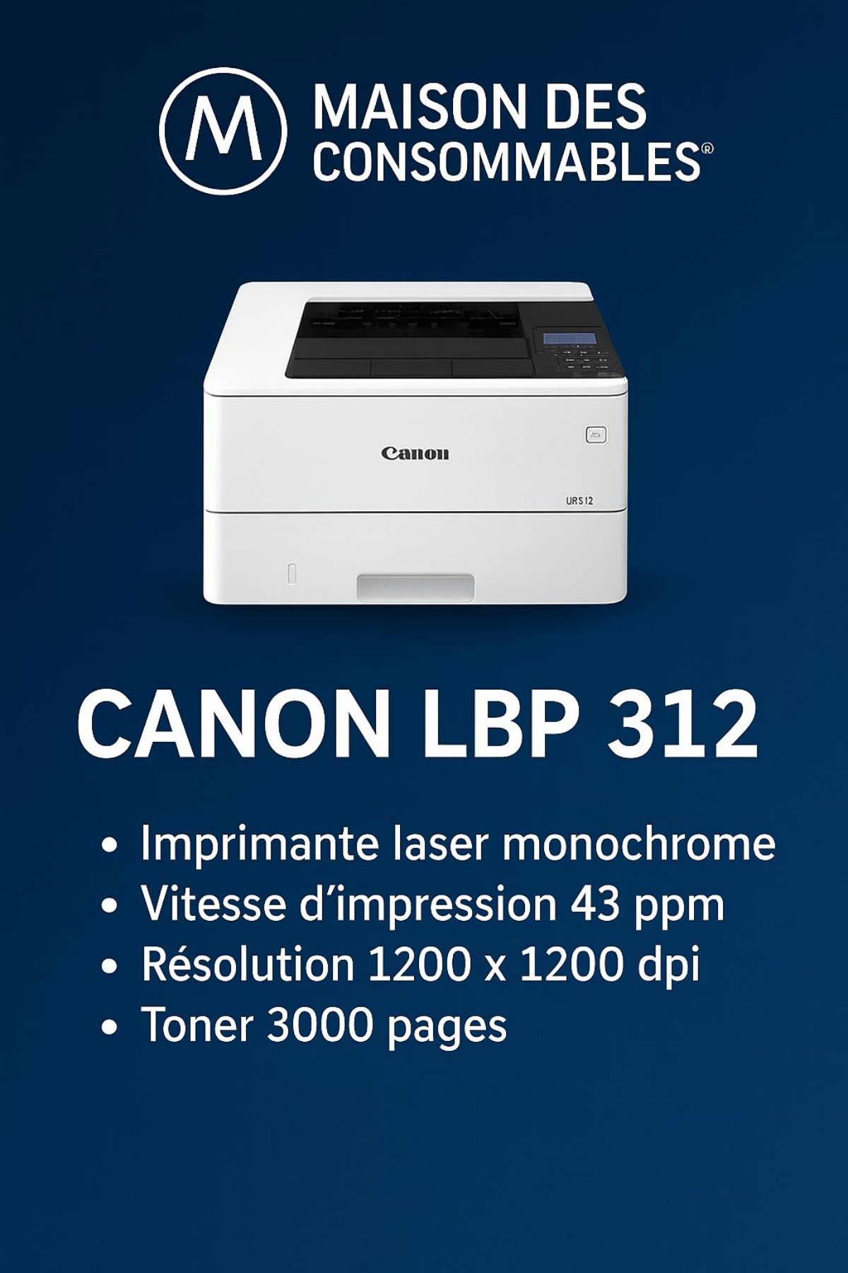 Imprimante canon lpb312