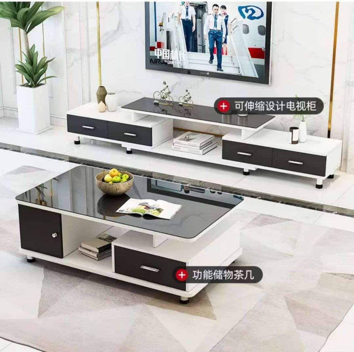 Table TV et centrale moderne - photo 3