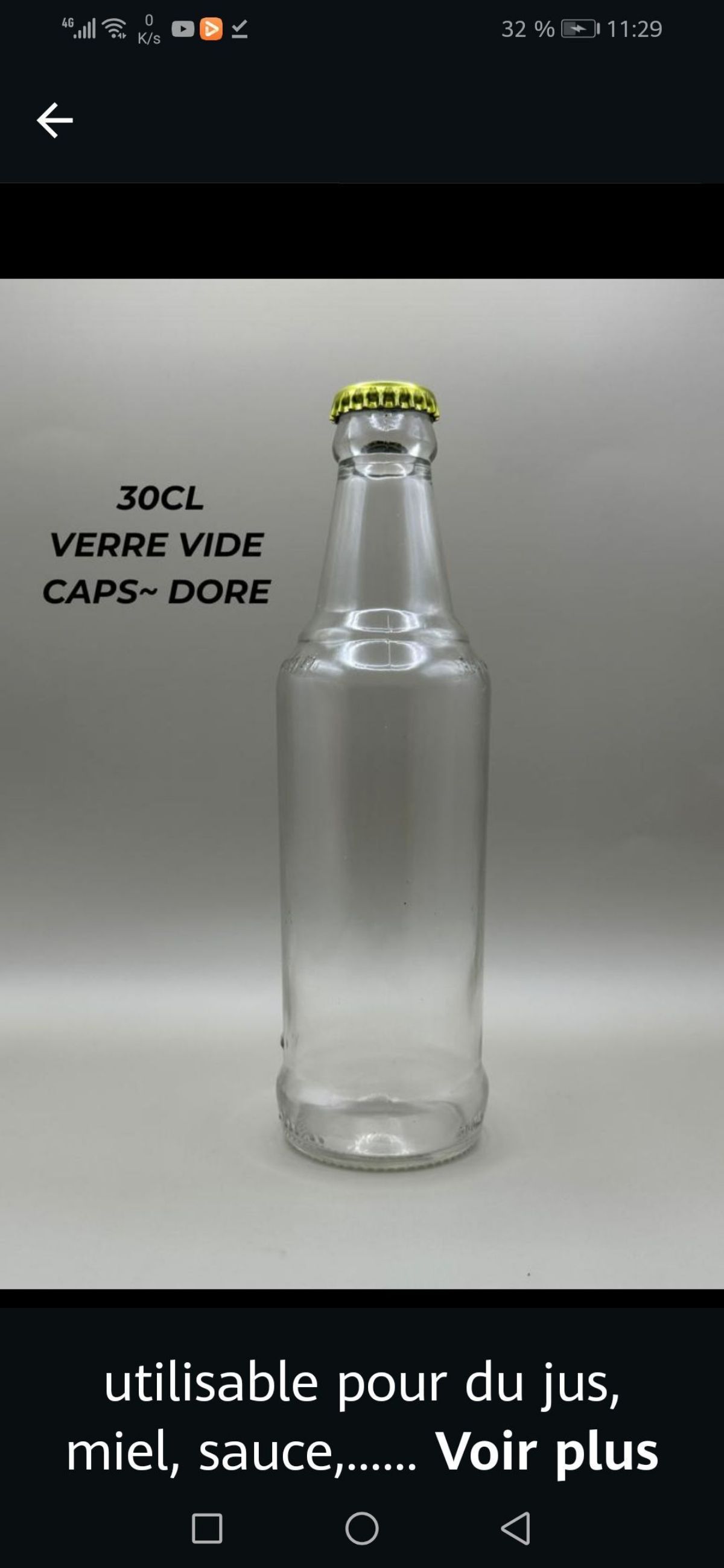 BOUTEILLE DU JUS