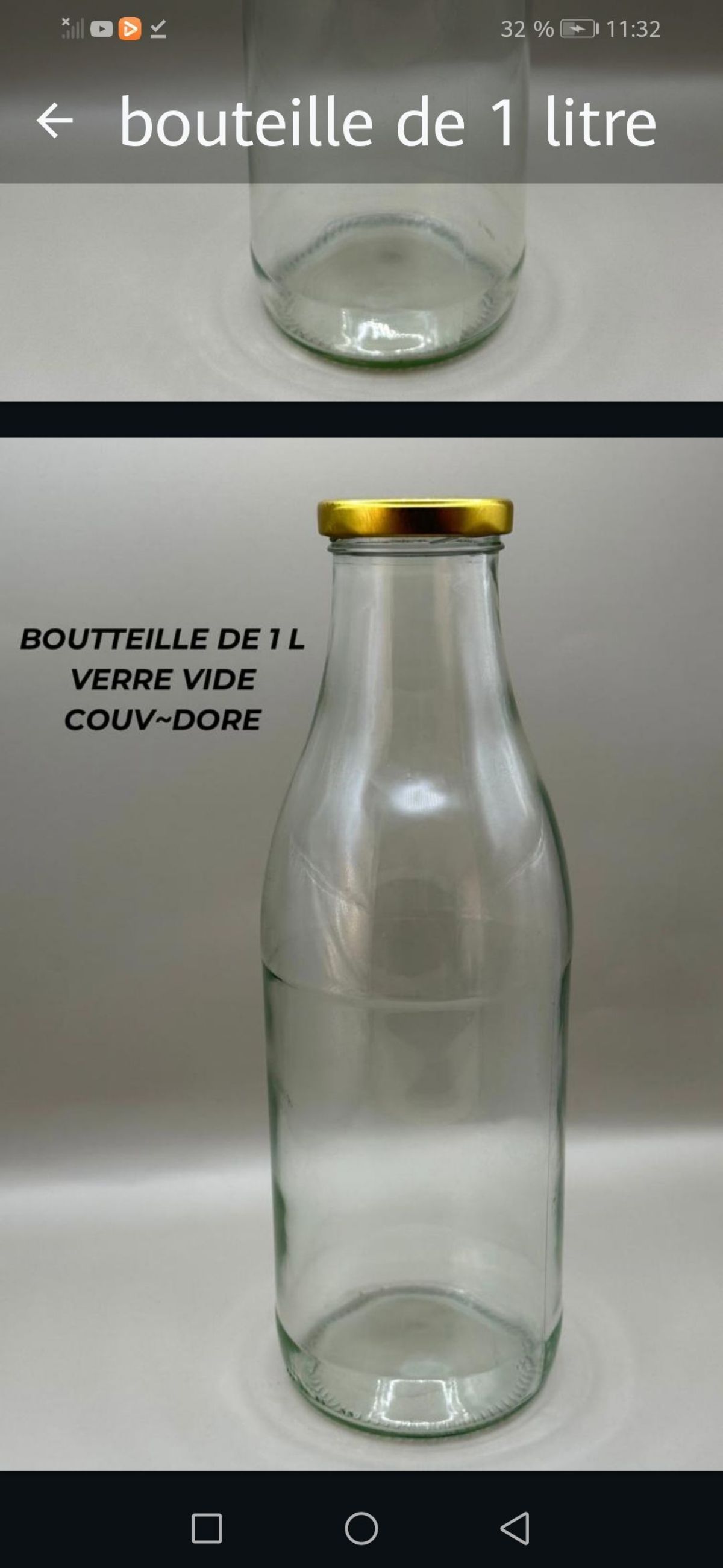 Bouteille de 1 L