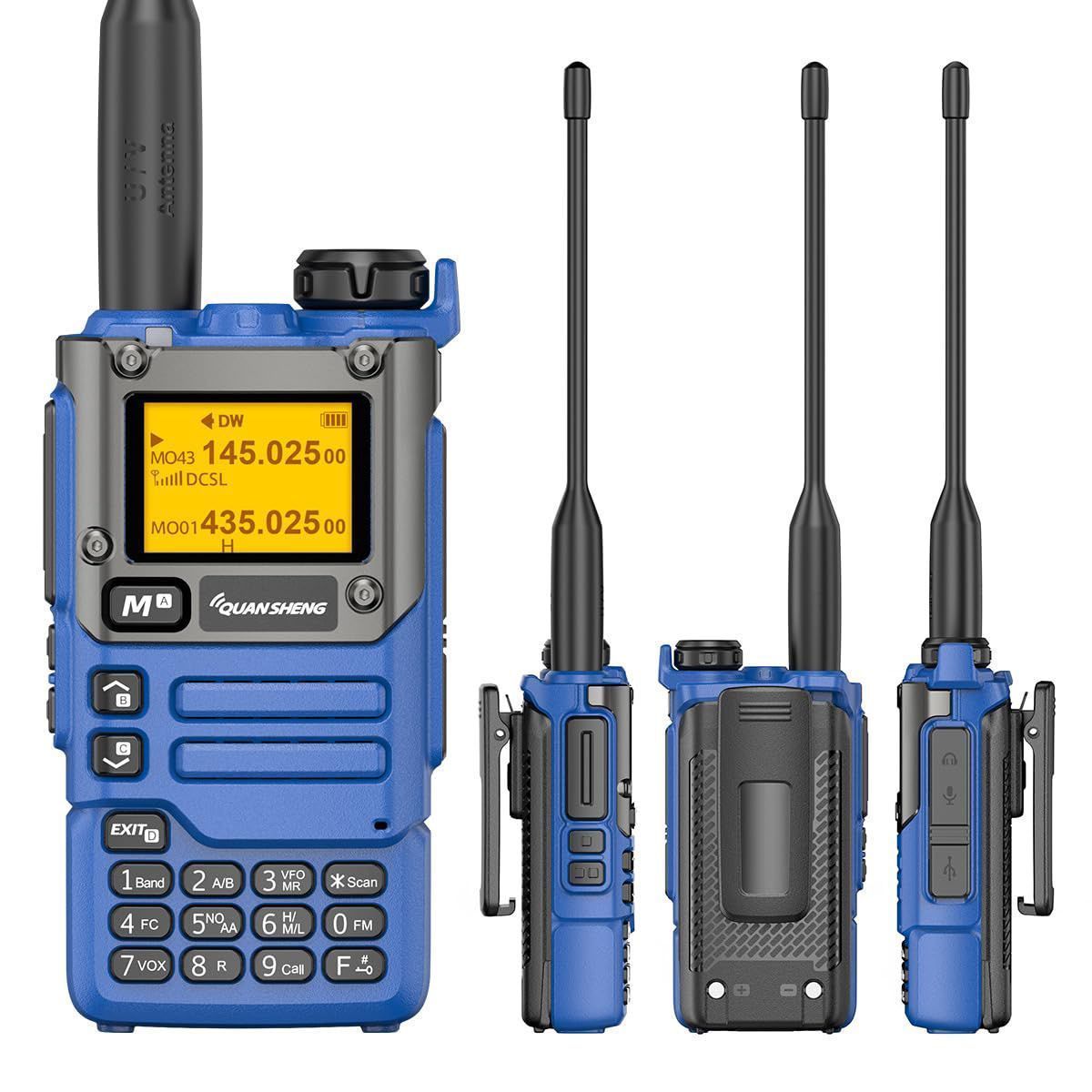 Talkie-Walkie

Professionnel QUANSHENG UV-K6 - photo 2