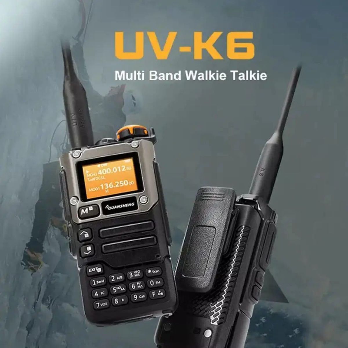 Talkie-Walkie

Professionnel QUANSHENG UV-K6