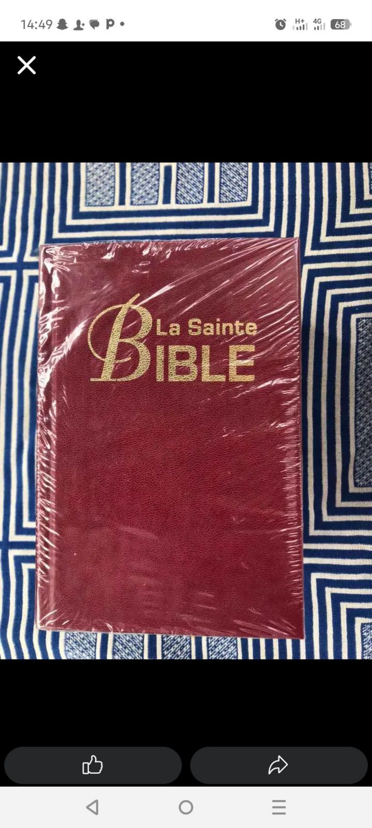 Bible louis segond