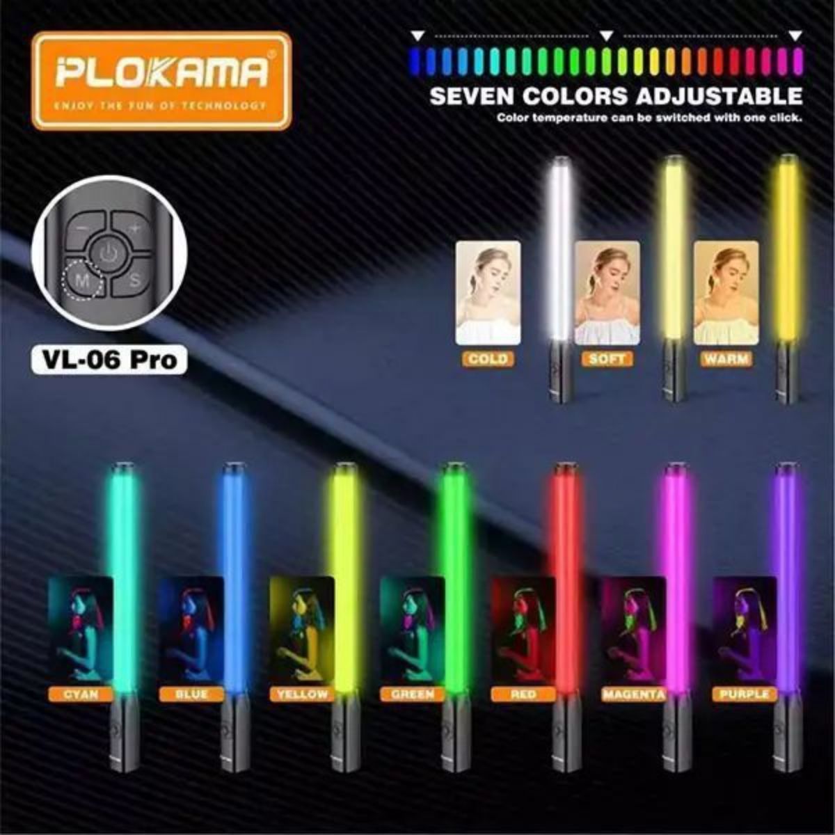 BÂTON LUMINEUX PLOKAMA VL06 Pro RGB - photo 2