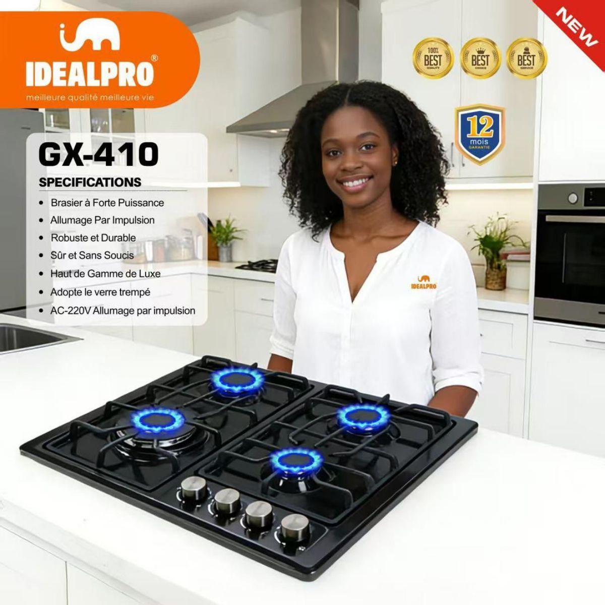 CUISINIÈRE ENCASTRABLE