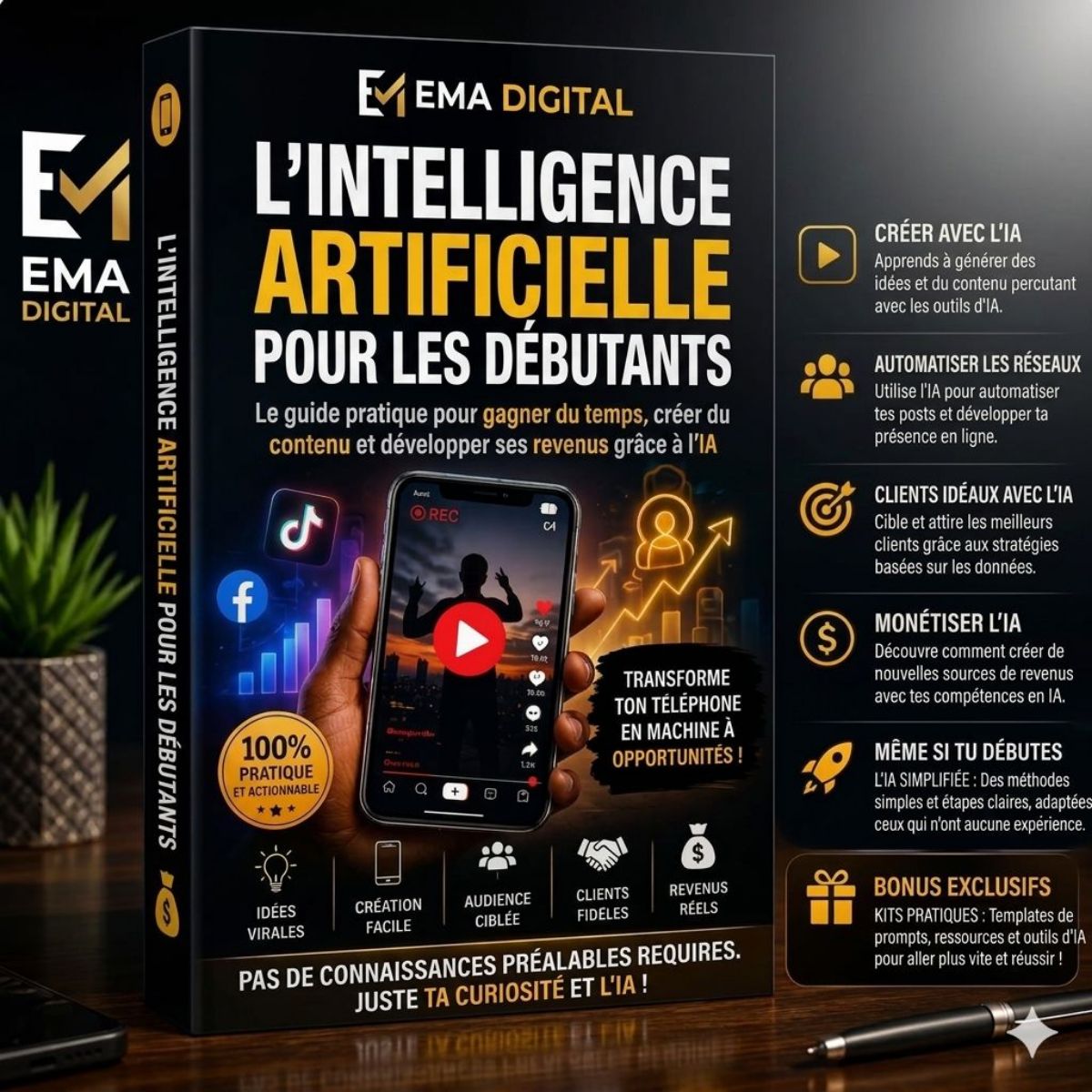 IA Rentable : Le Guide Pratique du Débutant