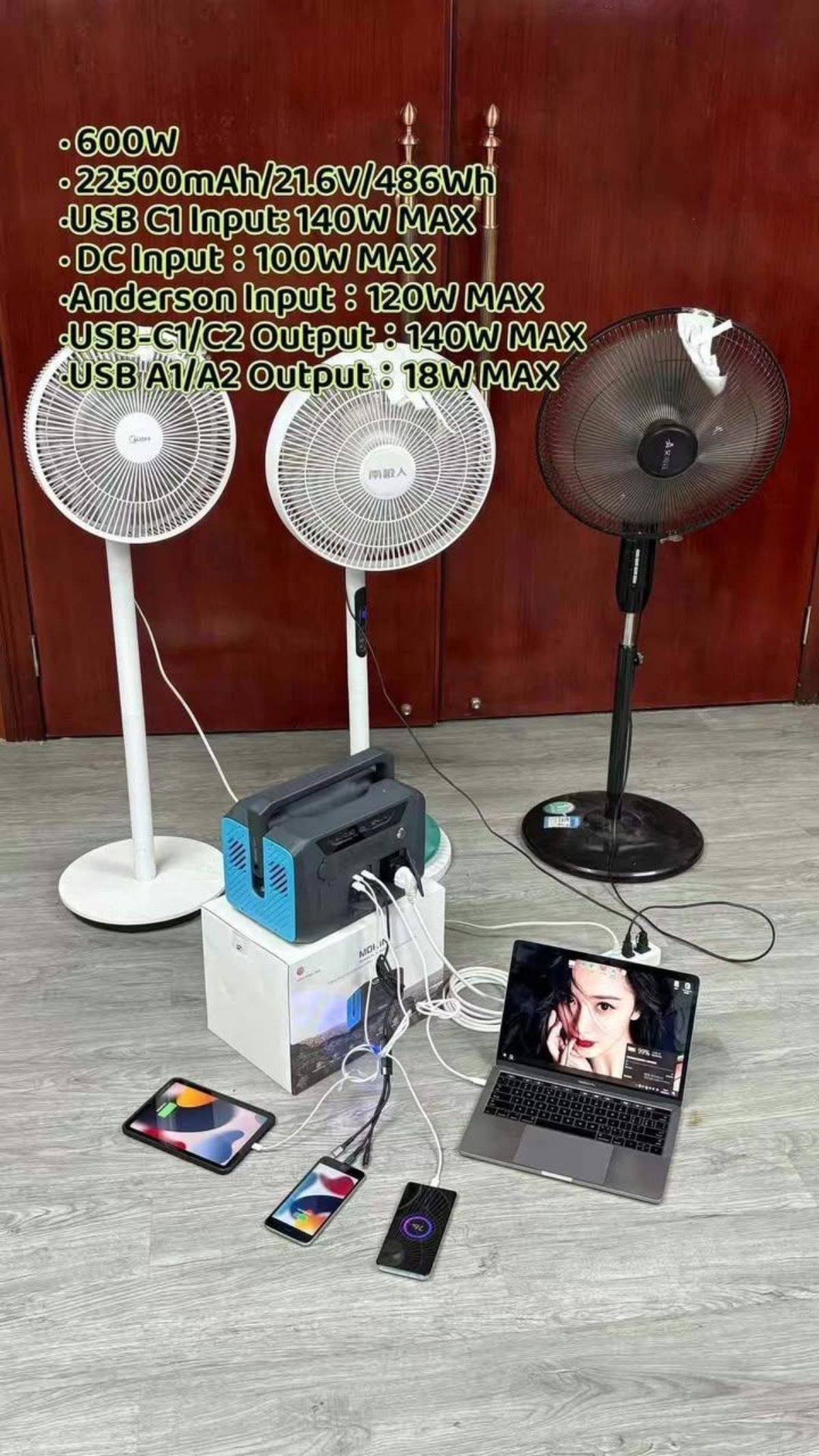 POWER STATION 600W FRESTEC - photo 3
