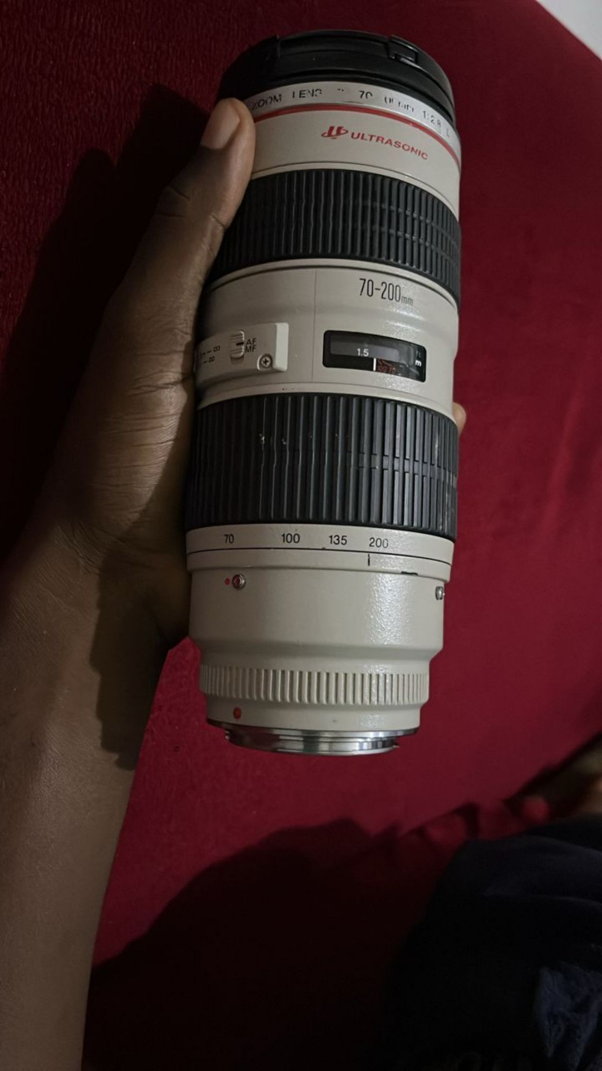 Objectif canon 70-200mm