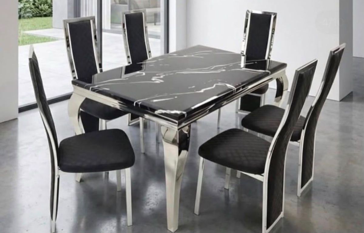 Table à manger + 6 chaises - photo 2