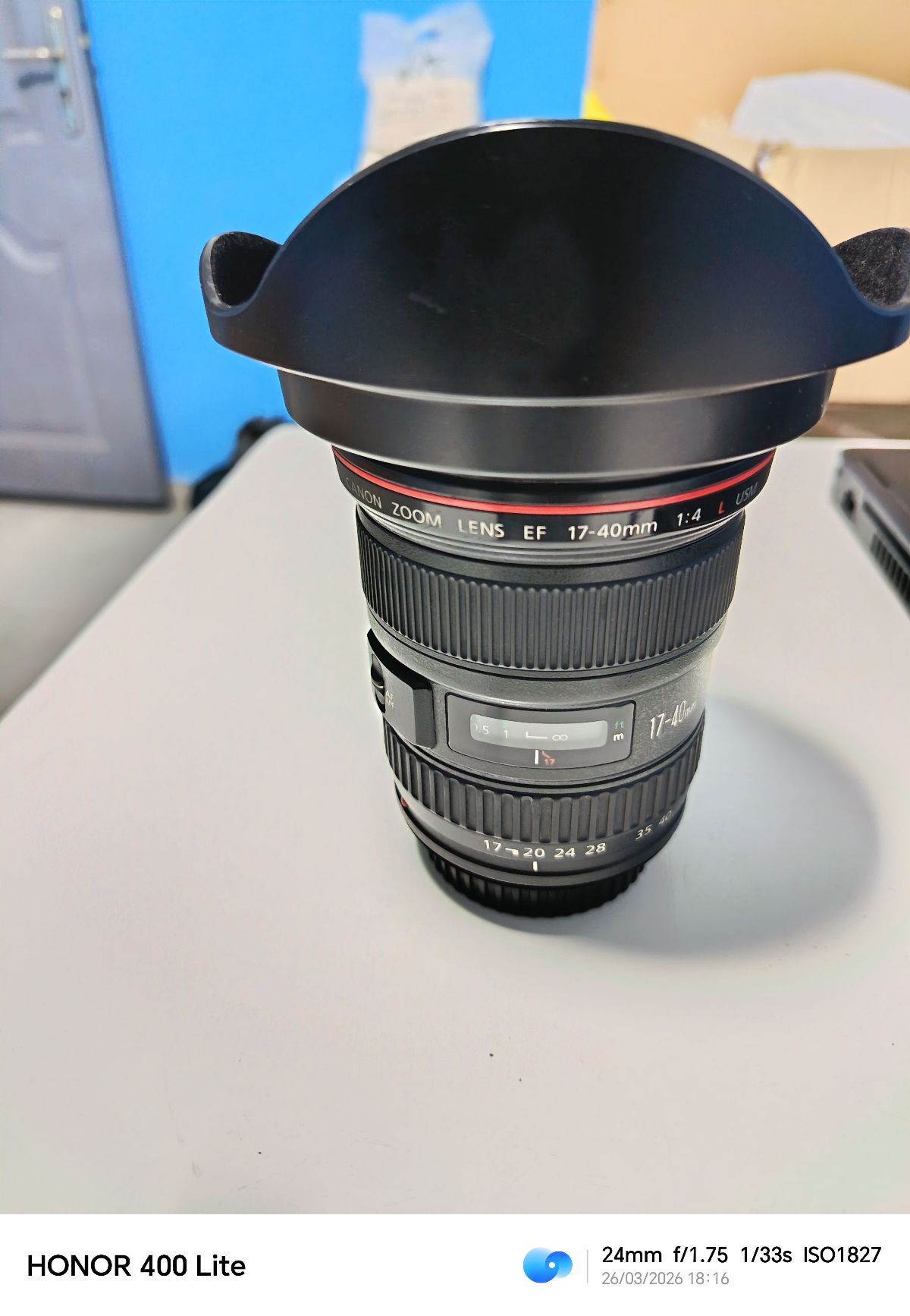 Objectif canon 17-40mm - photo 2