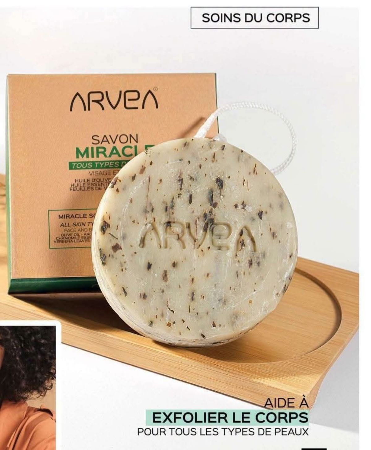 Savon Miracle Arvea cosmétiques