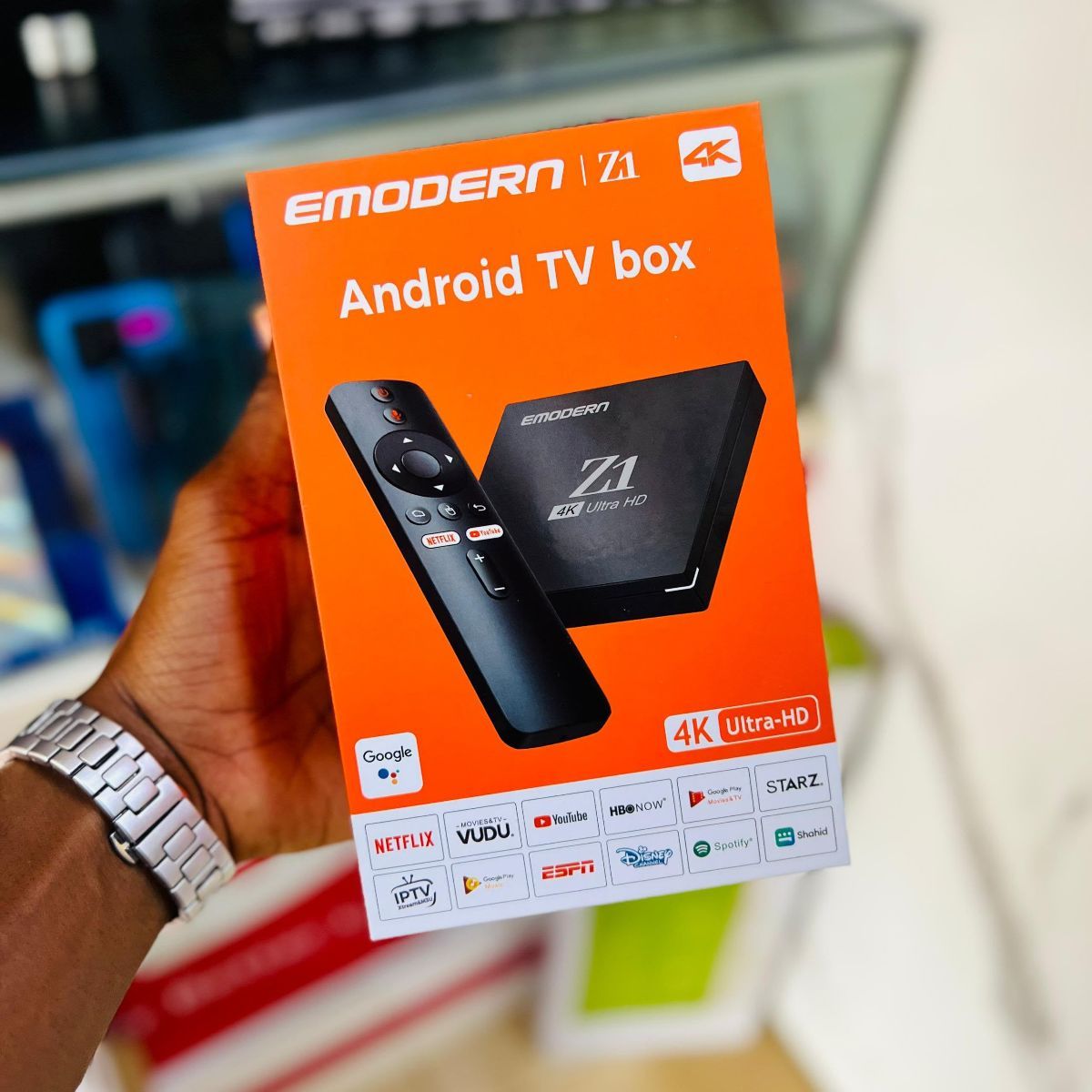 Z1 ANDROID TV BOX 128GB