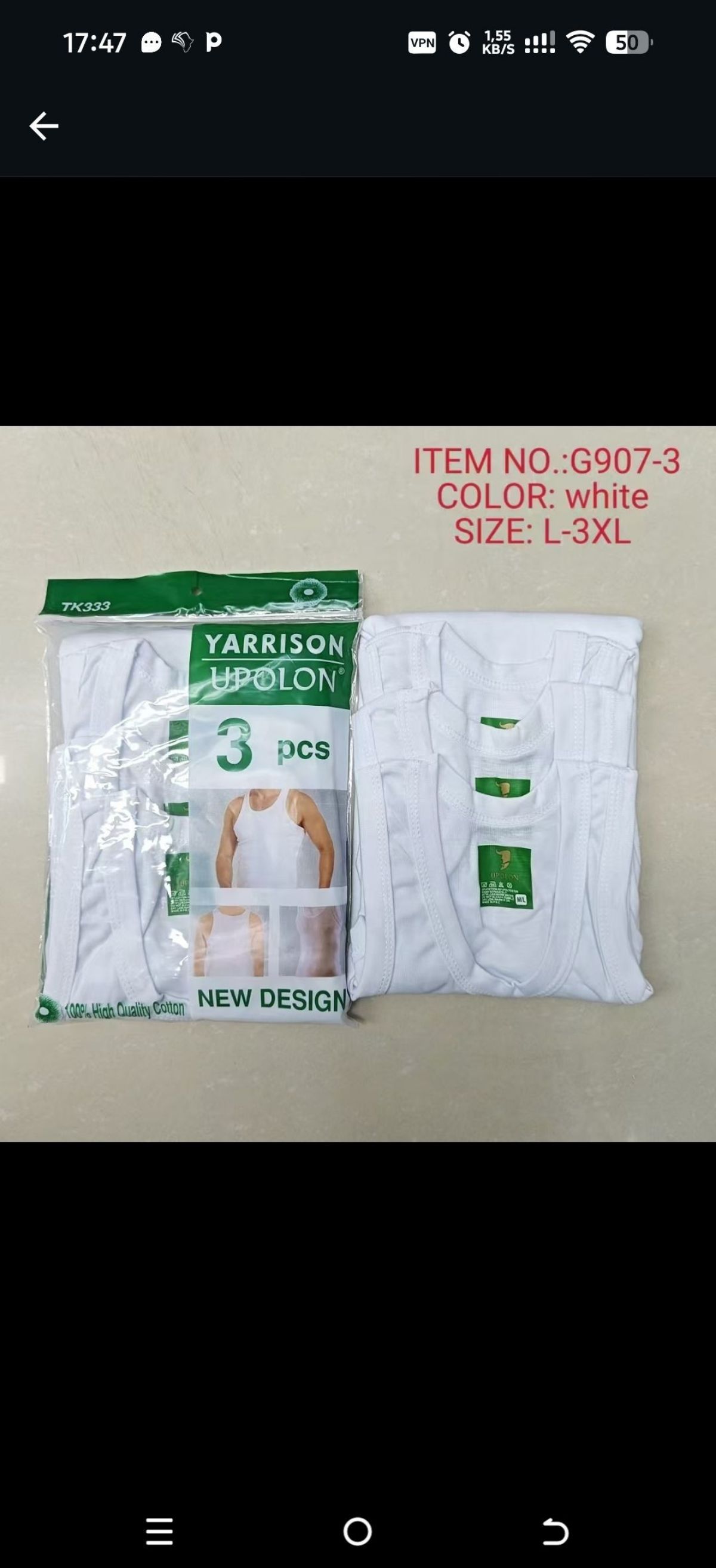 Débardeur Yarrison 3 en 1