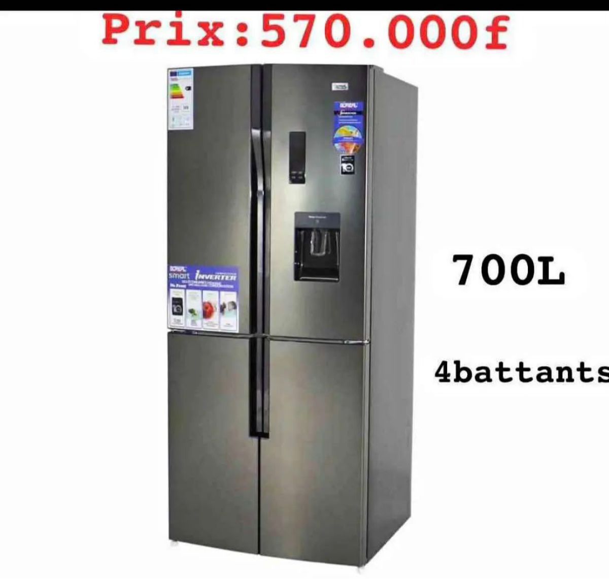 Réfrigérateur BORÉAL INVERTER 700L Original 4 - photo 2