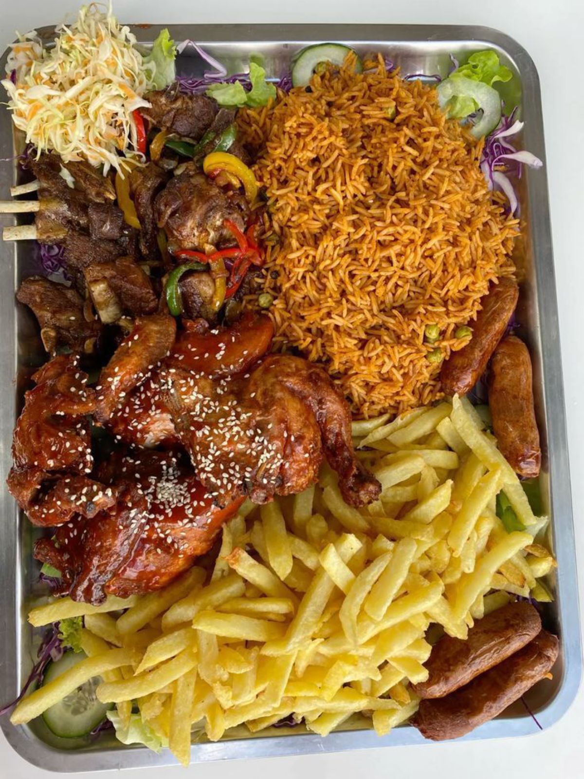 Riz gra & viande