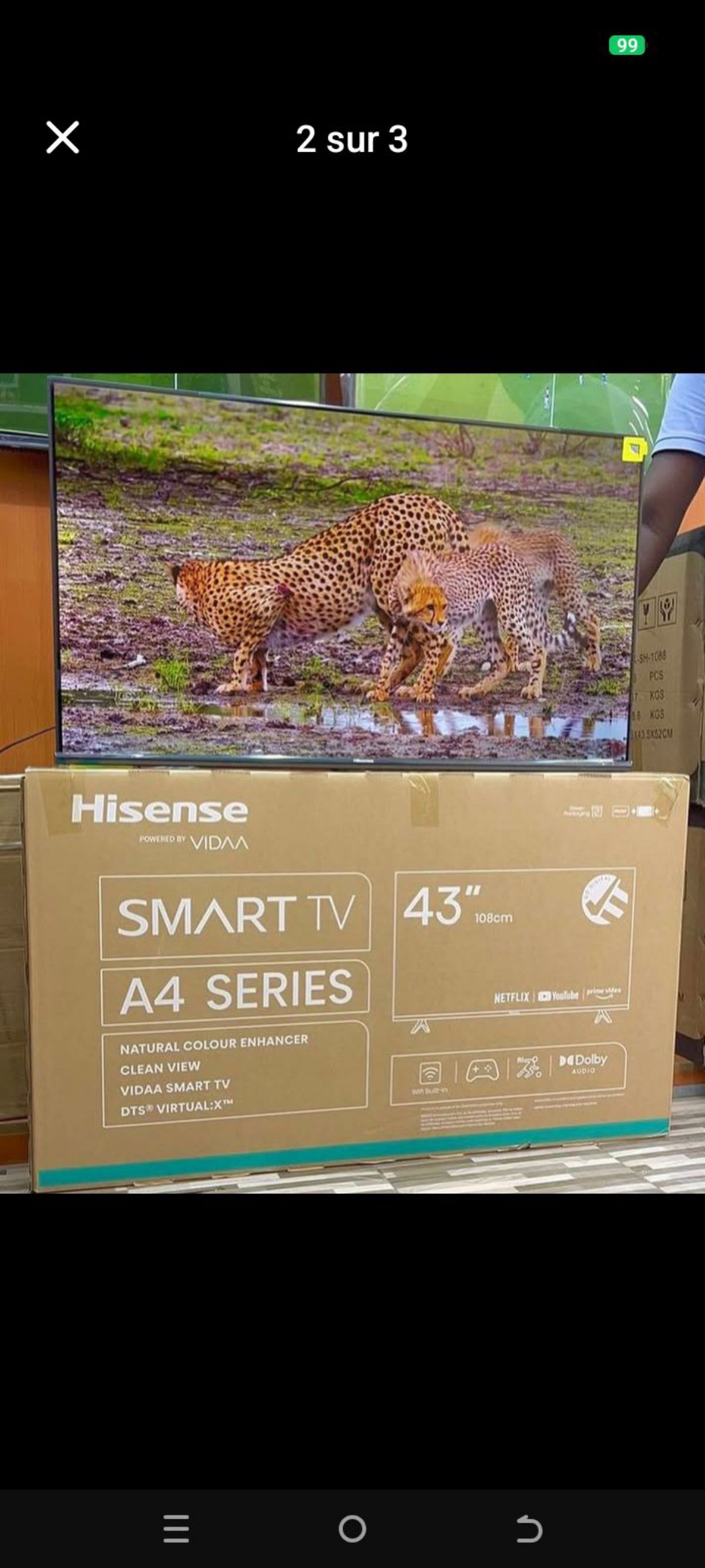 HISENSE 43 POUCES QLED 4KHDR - photo 2