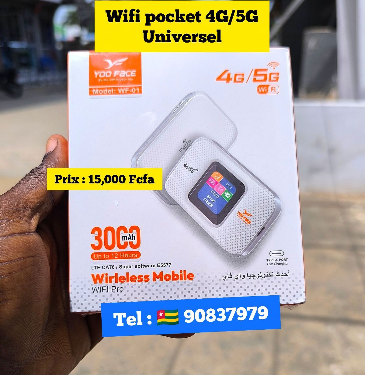 Wifi de poche universel 4G/5G