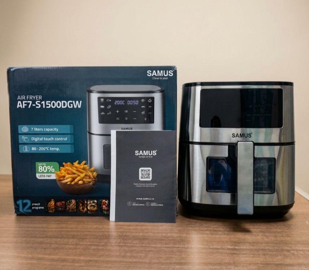 Air Fryer Samus 7 L – Friteuse sans huile