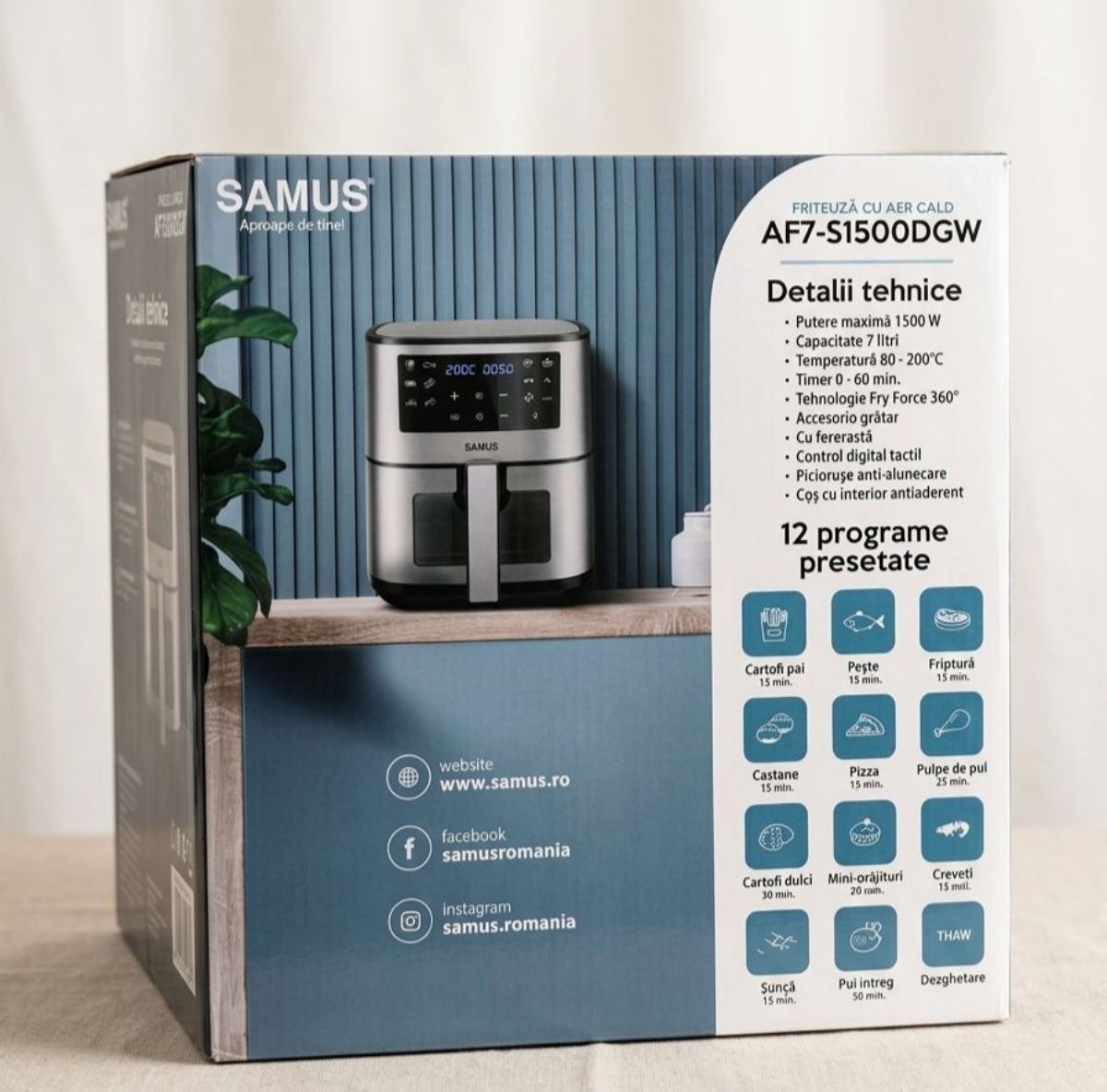 Air Fryer Samus 7 L – Friteuse sans huile - photo 3