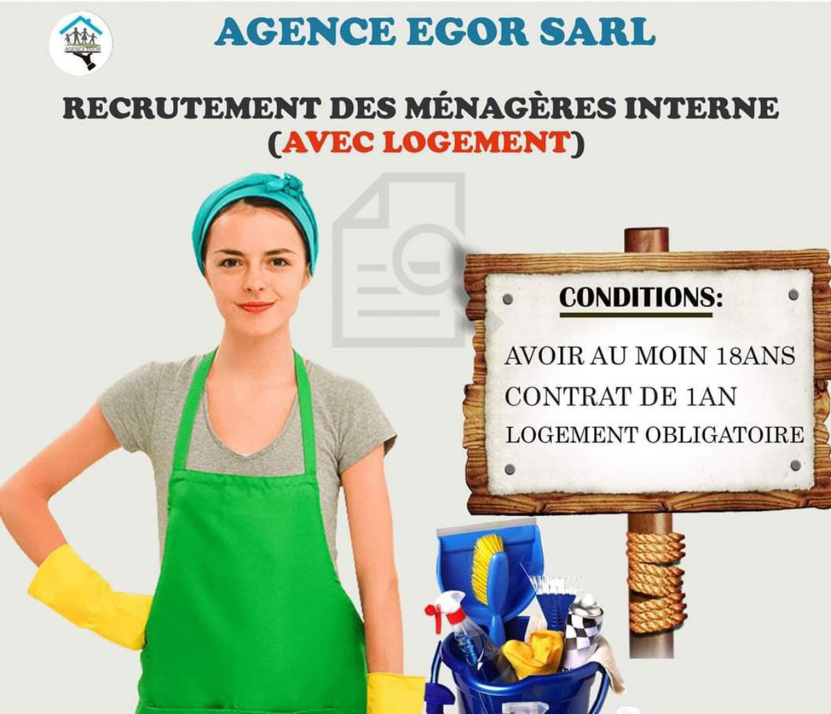AGENCE DE PLACEMENT DE PERSONNEL A DOMICILE