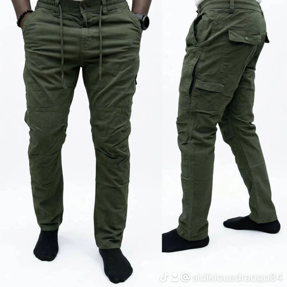 Pantalon coton - photo 2