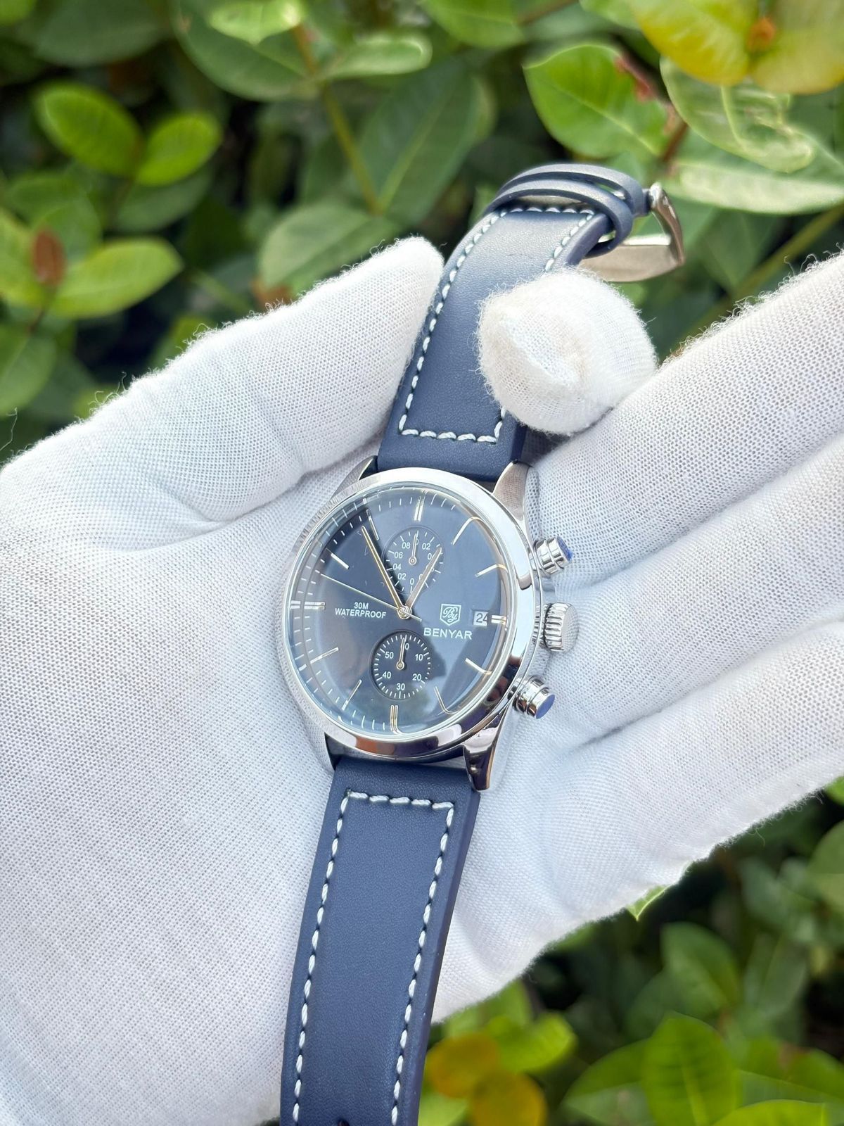 Montre BENYAR Chronographe Bleu