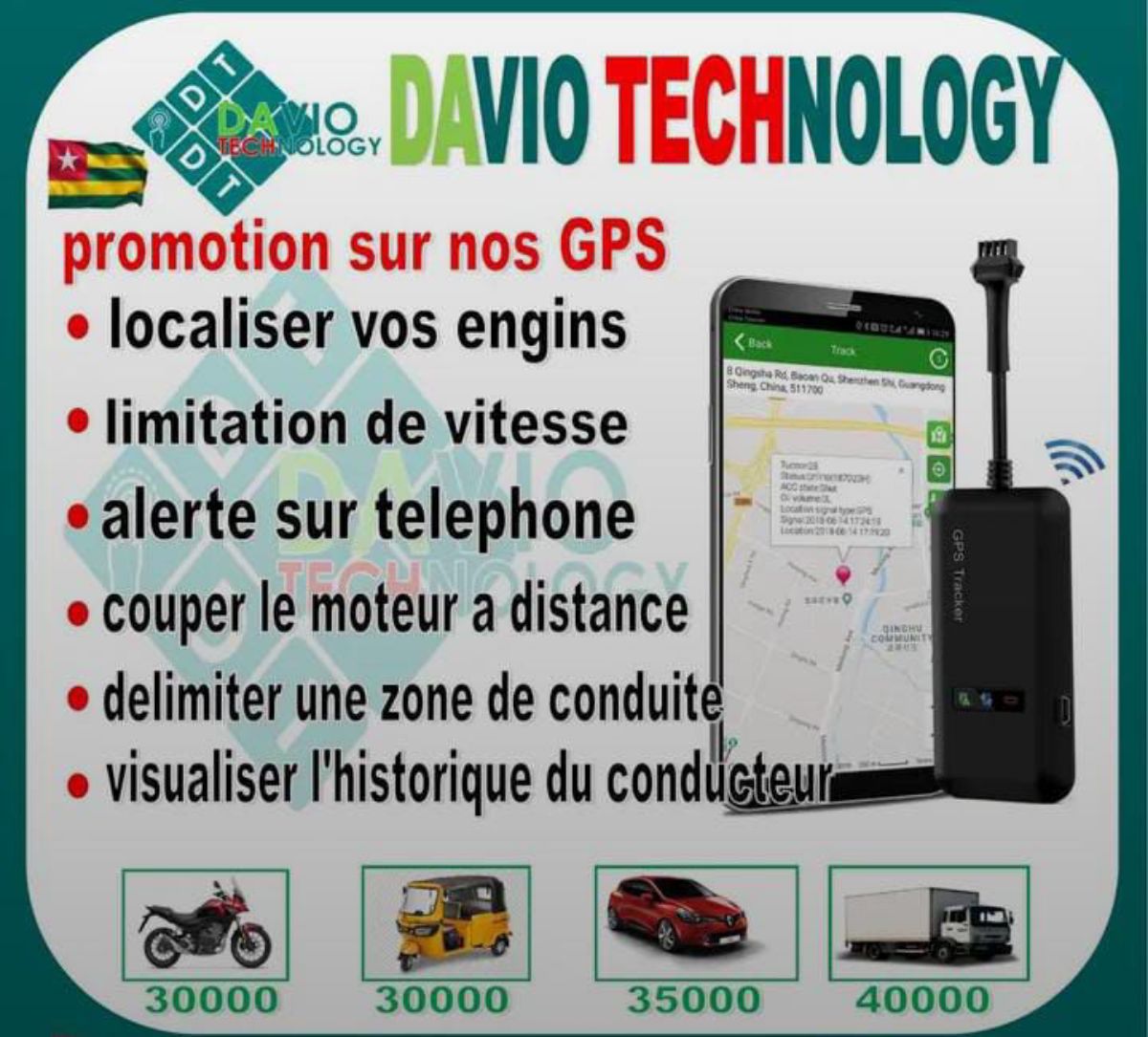 Traceur GPS
