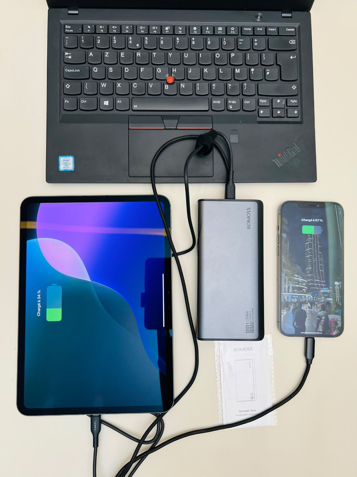 Power Bank ROMOSS 100W 20000mAh - photo 3