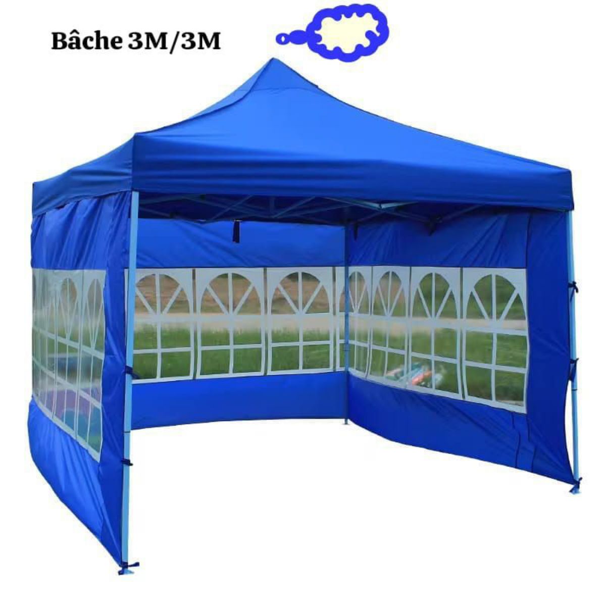 TENTE PLIANTE 3M/3M TRÈS BONNE QUALITÉ - photo 3
