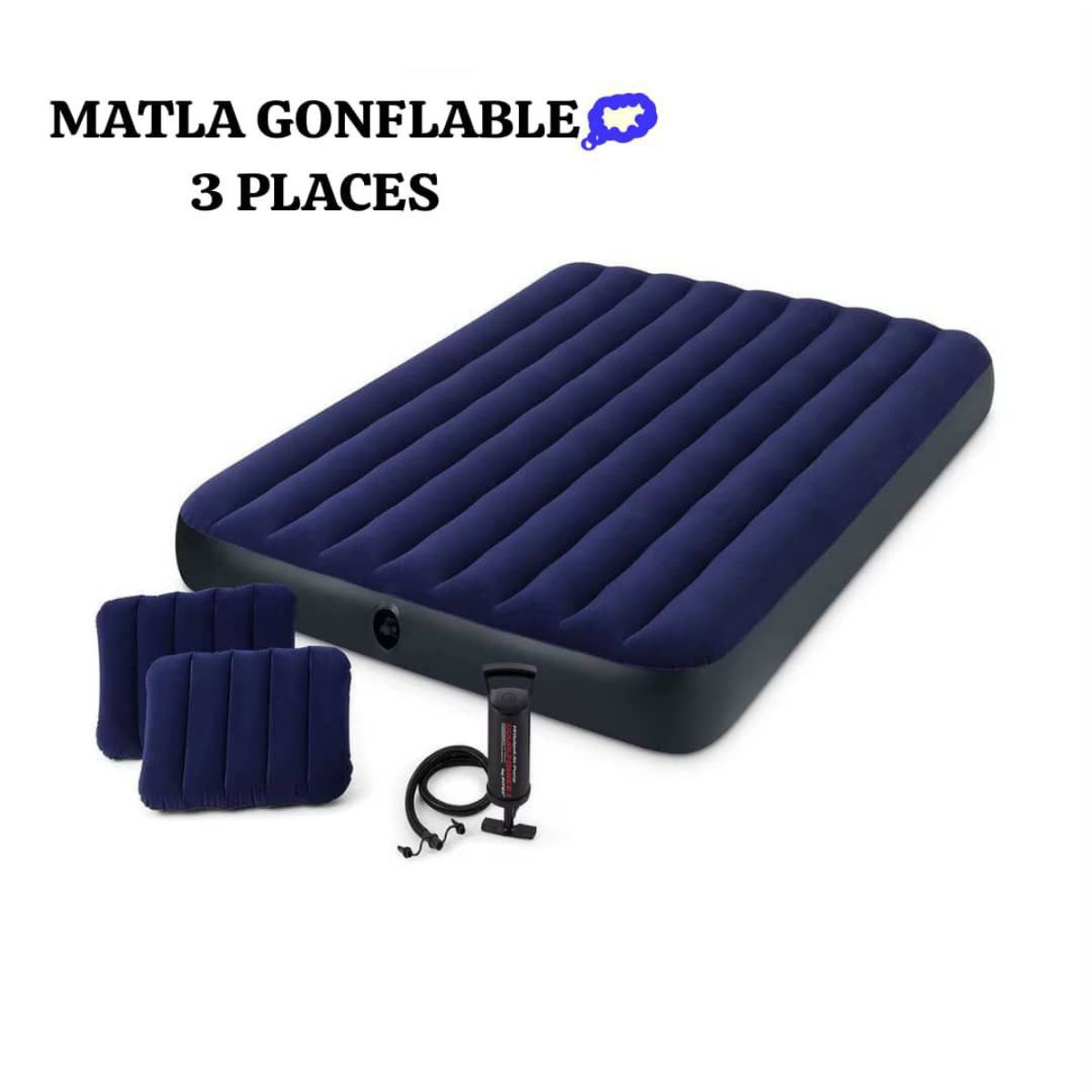 MATELAS GONFLABLE 3 PLACES - photo 3