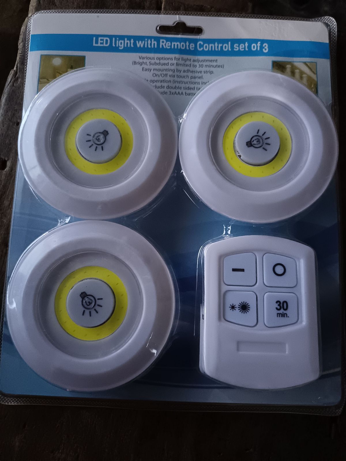 Lampe veilleuse de chambre avec commande