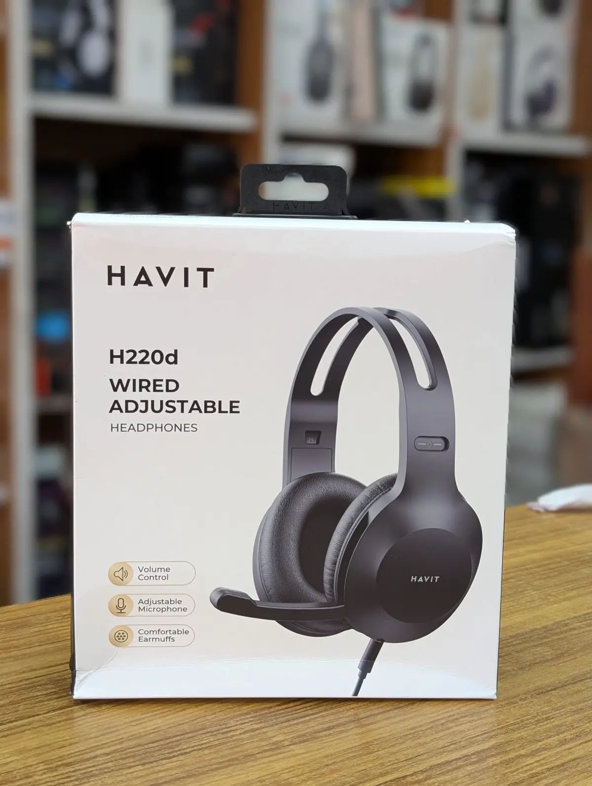 Casque Filaire HAVIT H220d avec Microphone