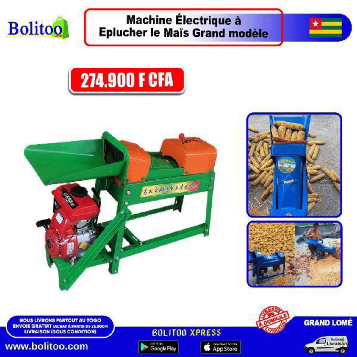 Éplucheur de maïs a moteur - photo 2