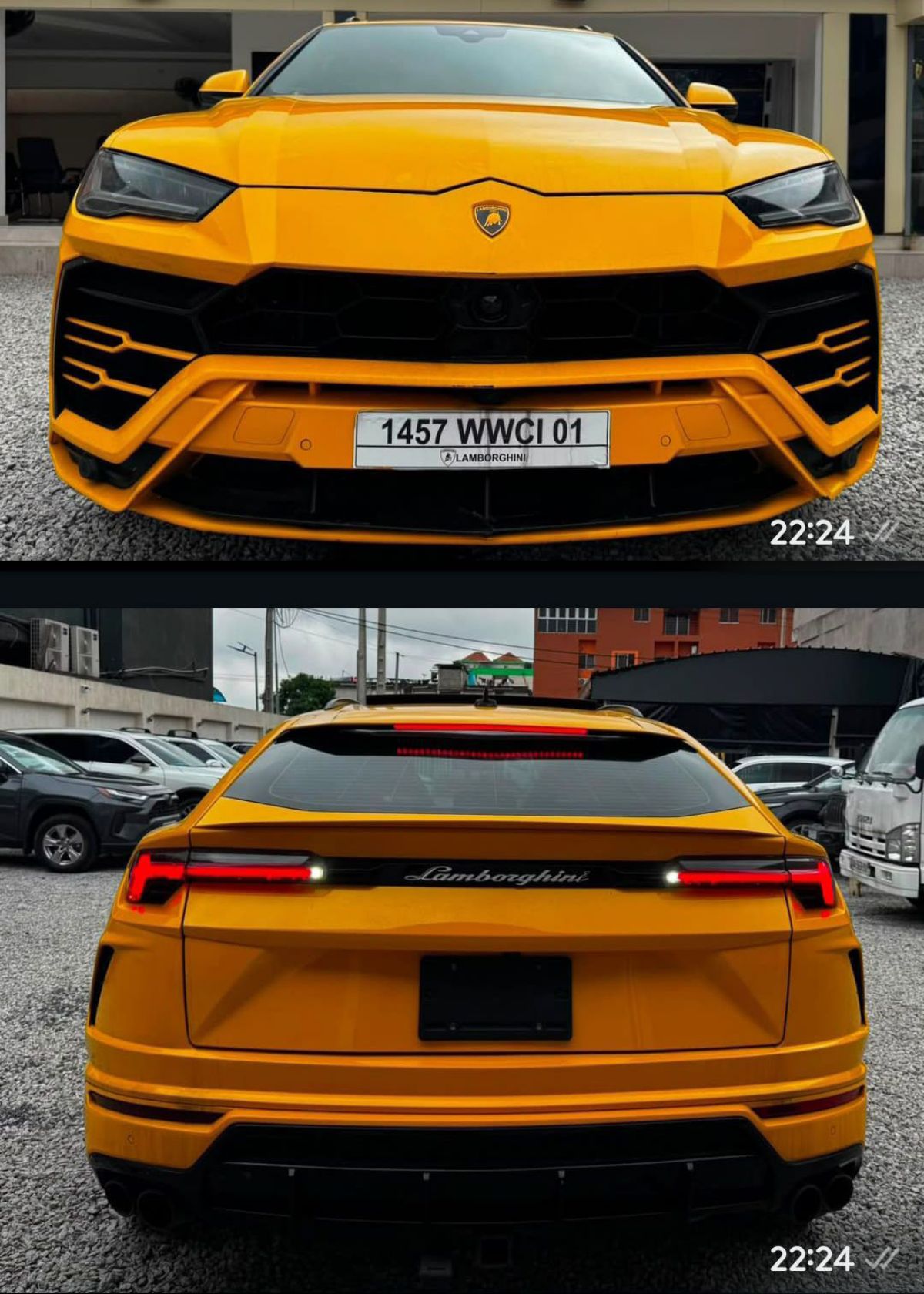 Lamborghini à vendre