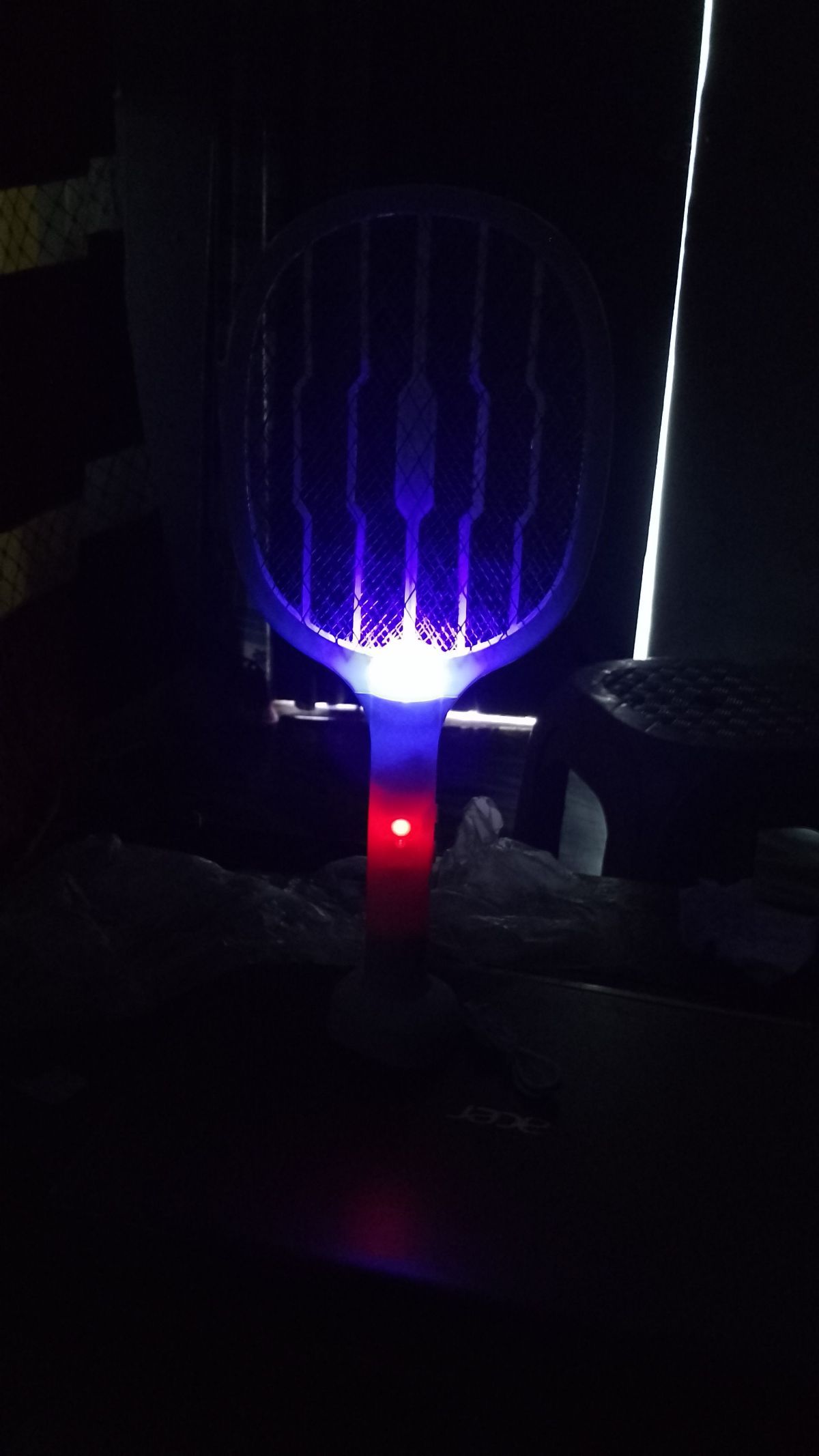 Raquette Anti-Moustique avec Lampe UV - photo 3