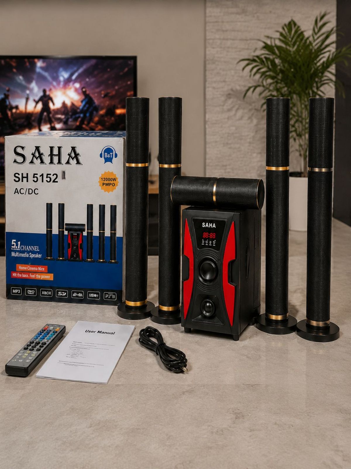 SAHA HOME CINÉMA 5.1