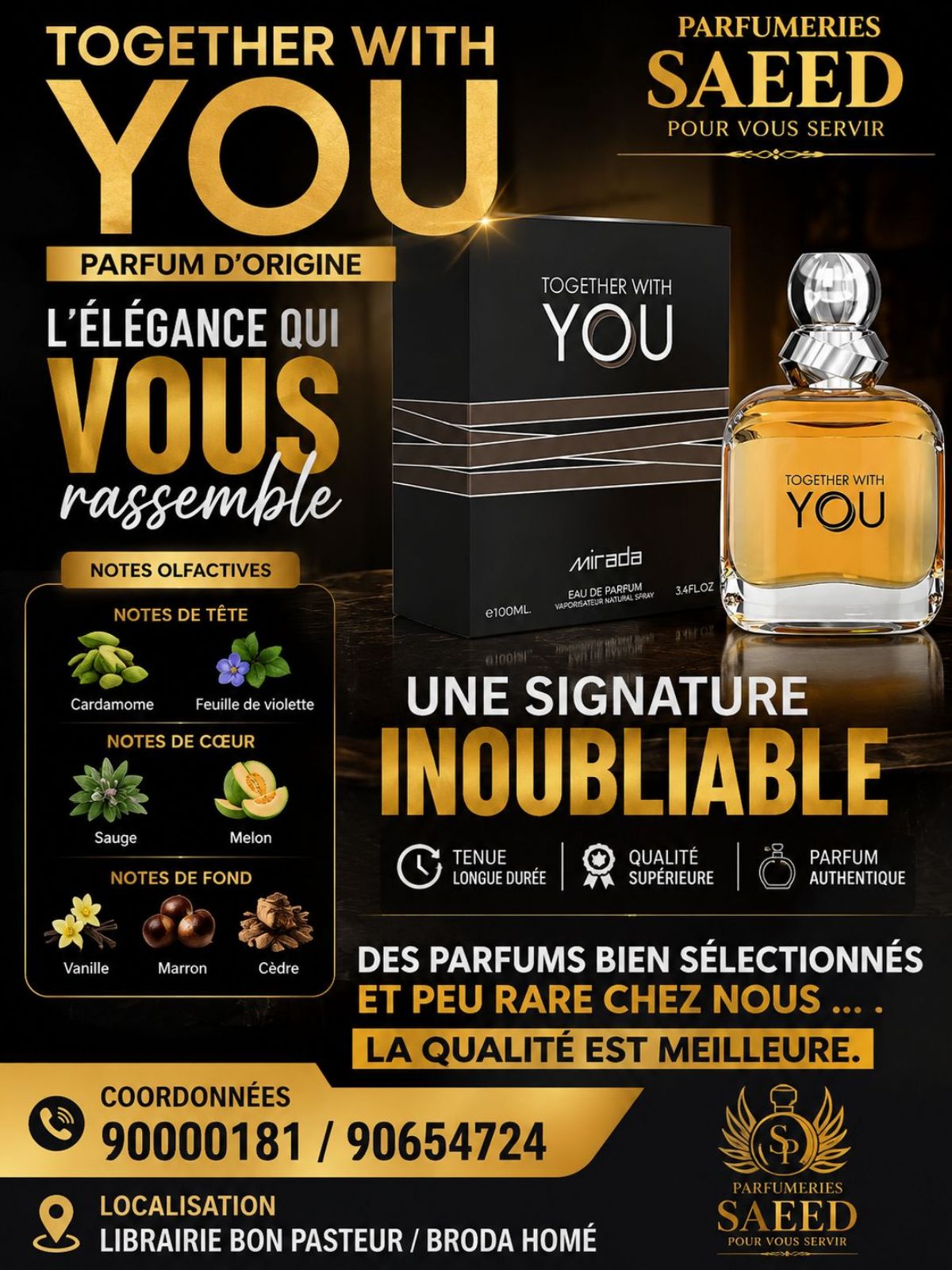 Parfum Together with You – Saeed parfumeries