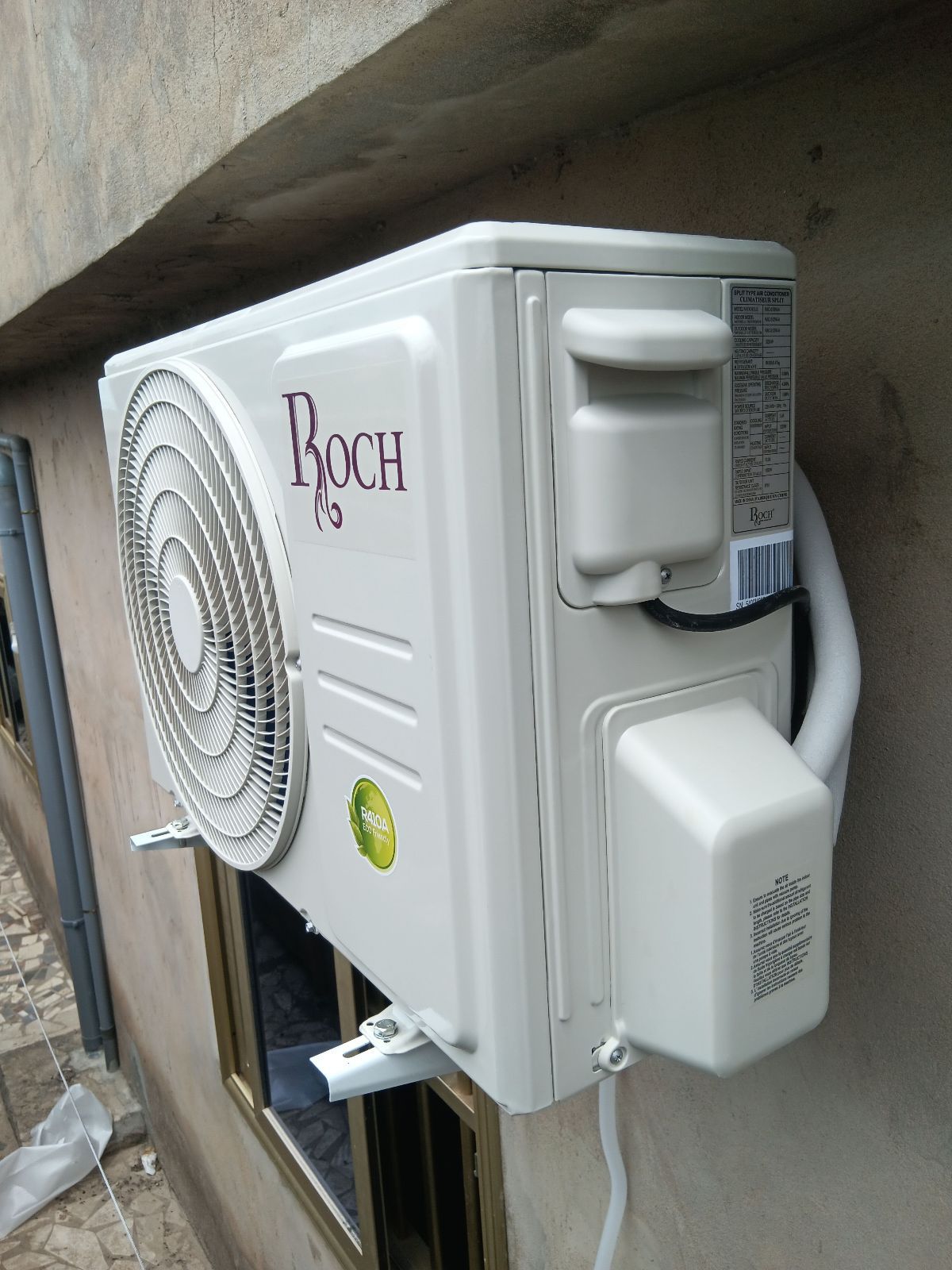 Installation de climatiseur