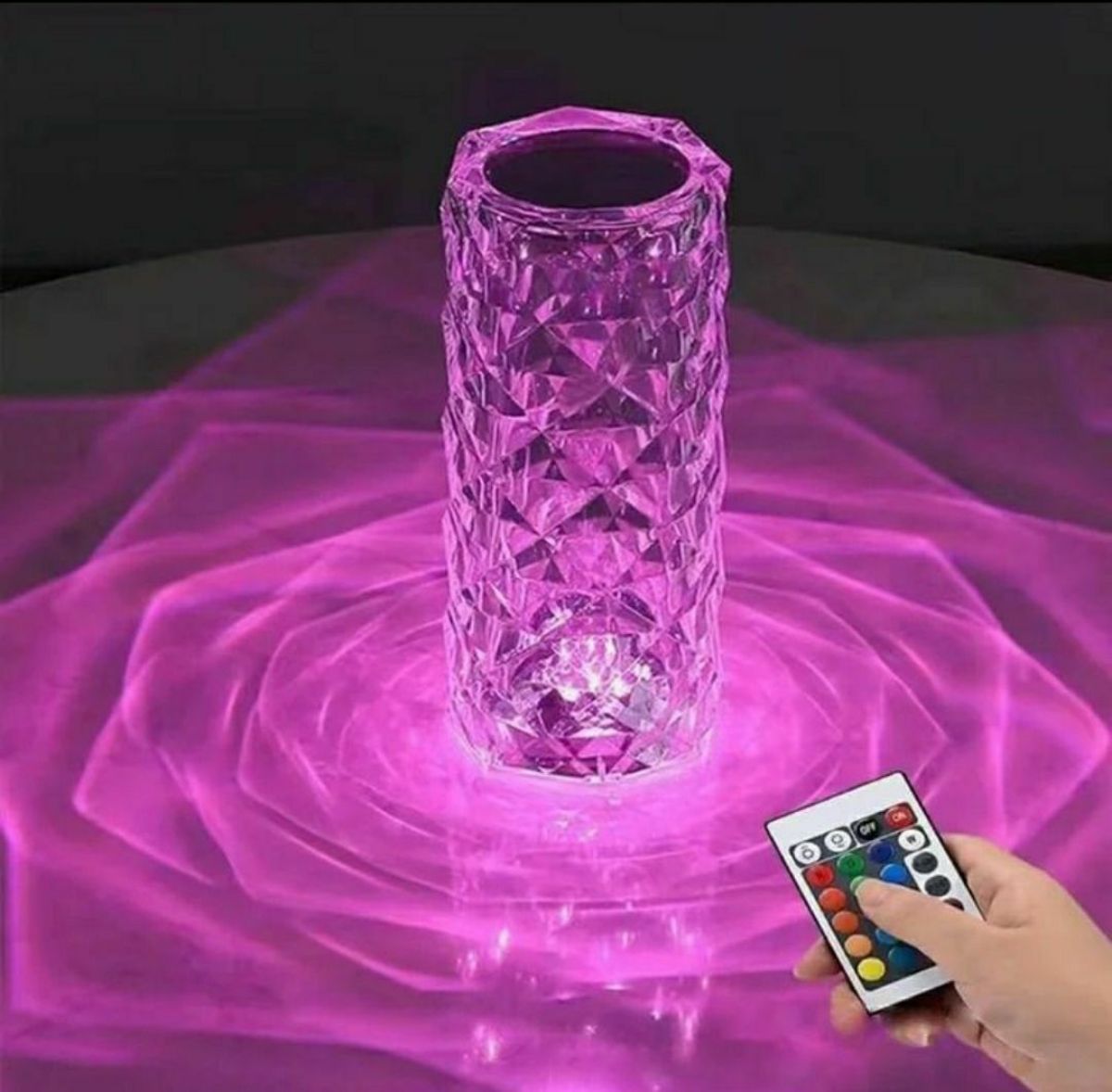 LAMPE DE TABLE EN CRISTAL - photo 3