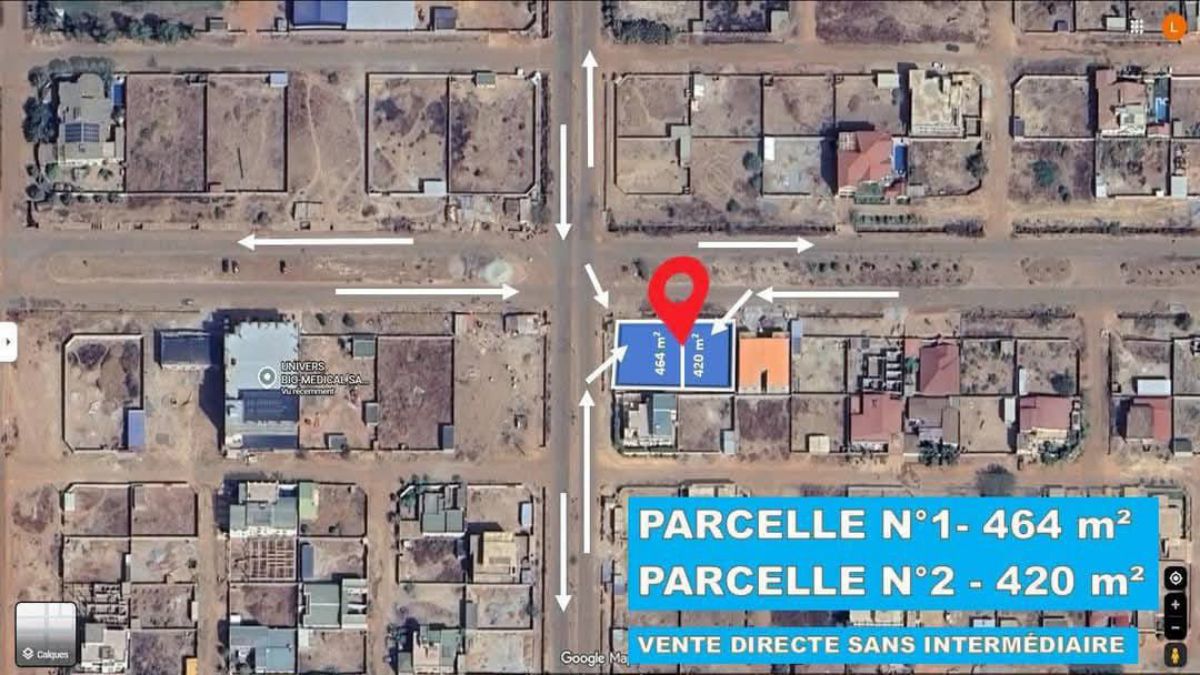 PARCELLE PAN COUPE OUAGA 2000 – ZONE C (SALITAS)