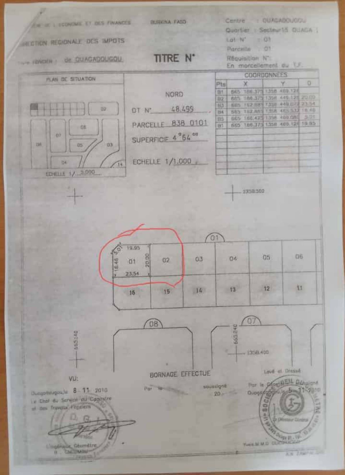PARCELLE PAN COUPE OUAGA 2000 – ZONE C (SALITAS) - photo 3