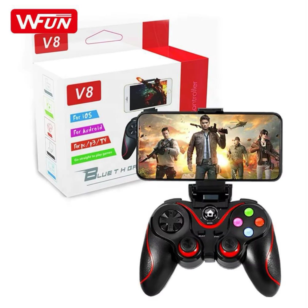 Manette de jeu sans fil Bluetooth