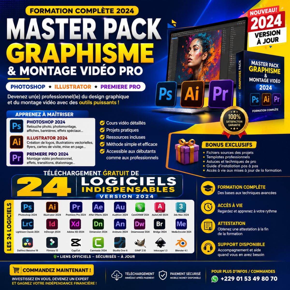 FORMATION COMPLÈTE EN GRAPHISME PROFESSIONNEL