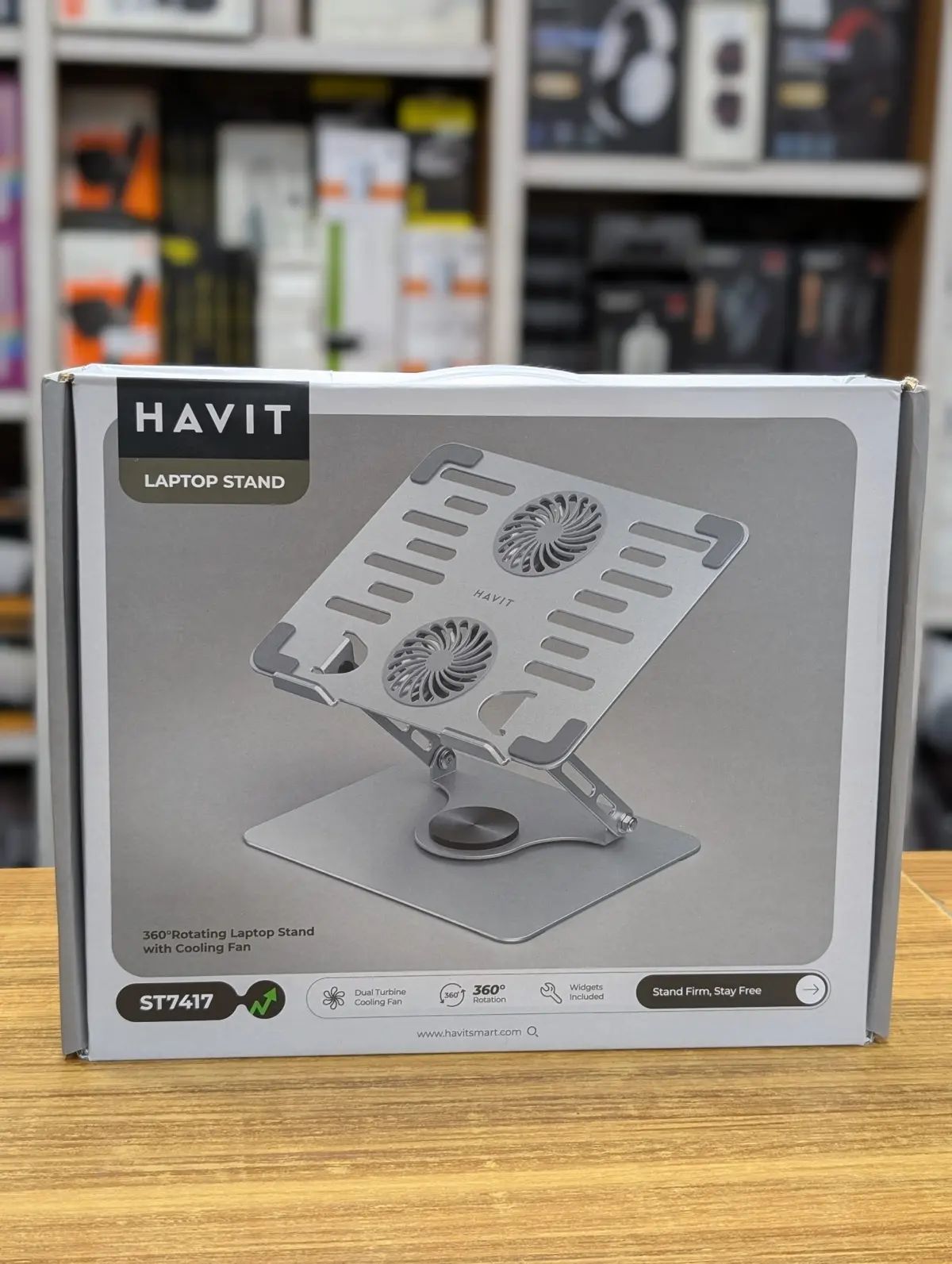 Support PC Portable HAVIT ST7417 Métallique - photo 3