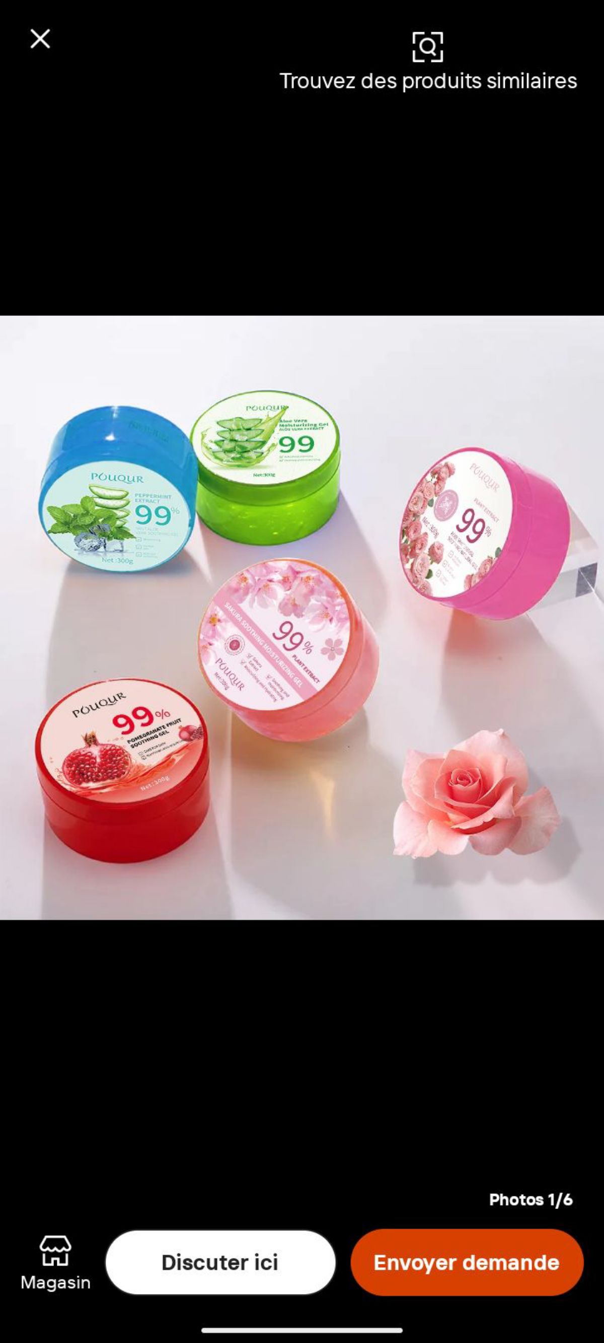 Gel d&rsquo;aloès Vera