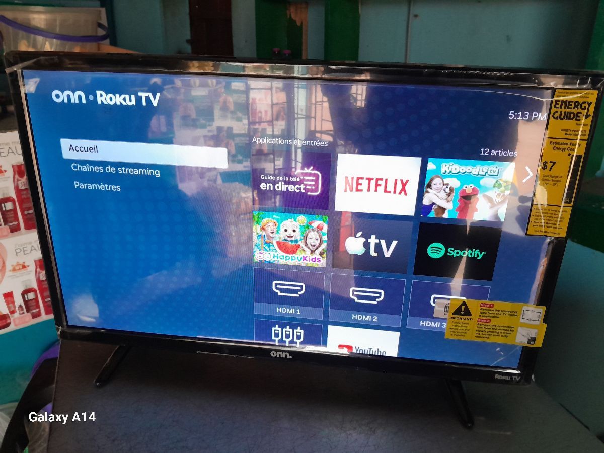 TV SMART ONN. ROKU 24&Prime; NEUVE - photo 3