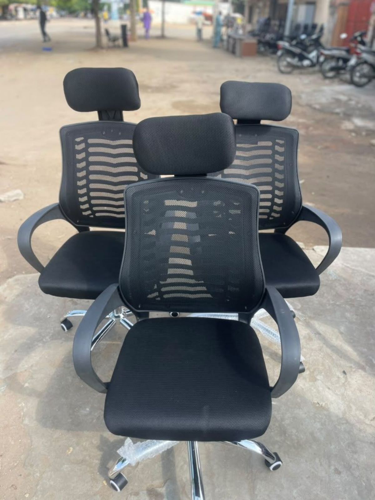 Chaises roulantes et visiteurs - photo 2