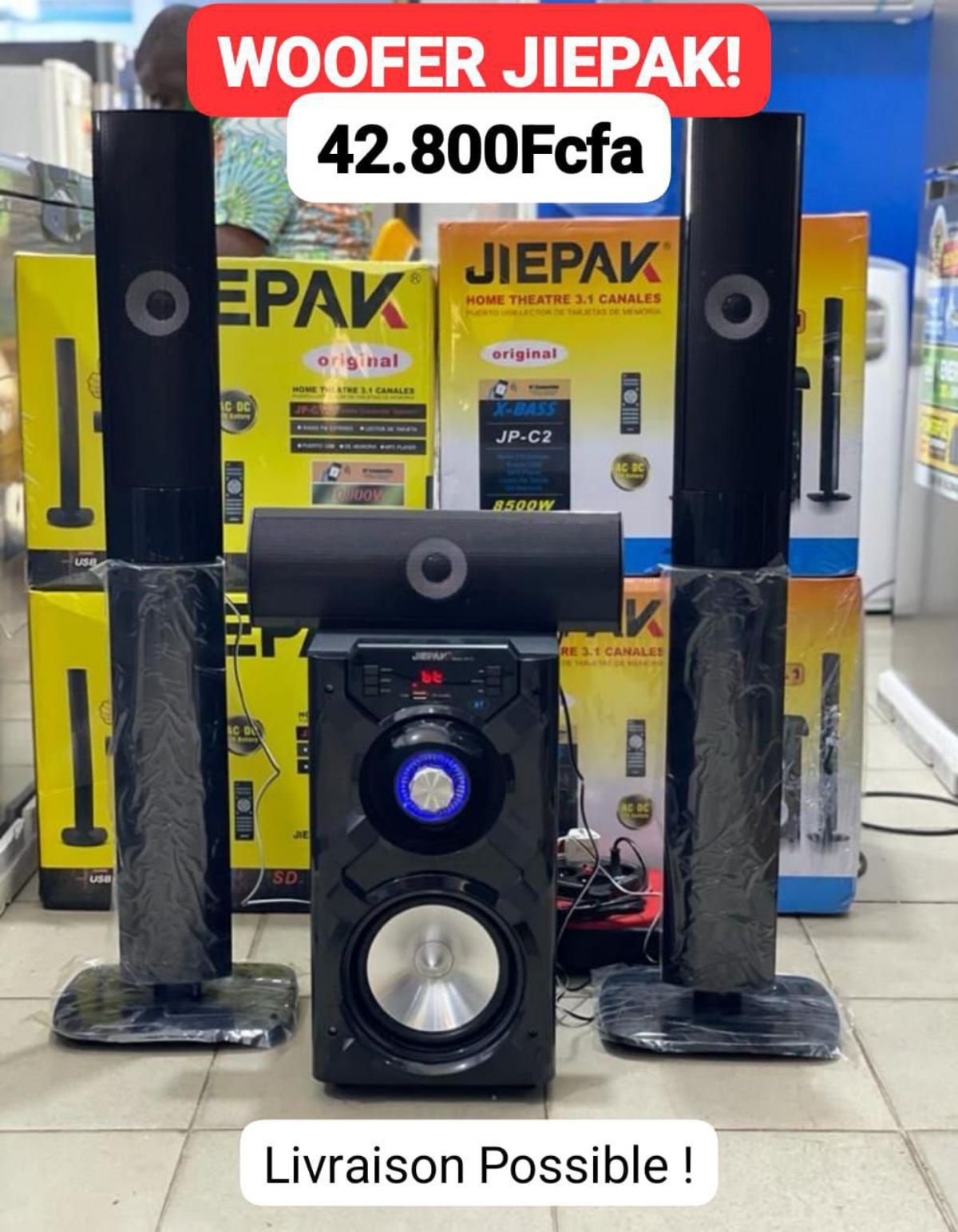 Woofer jiepak